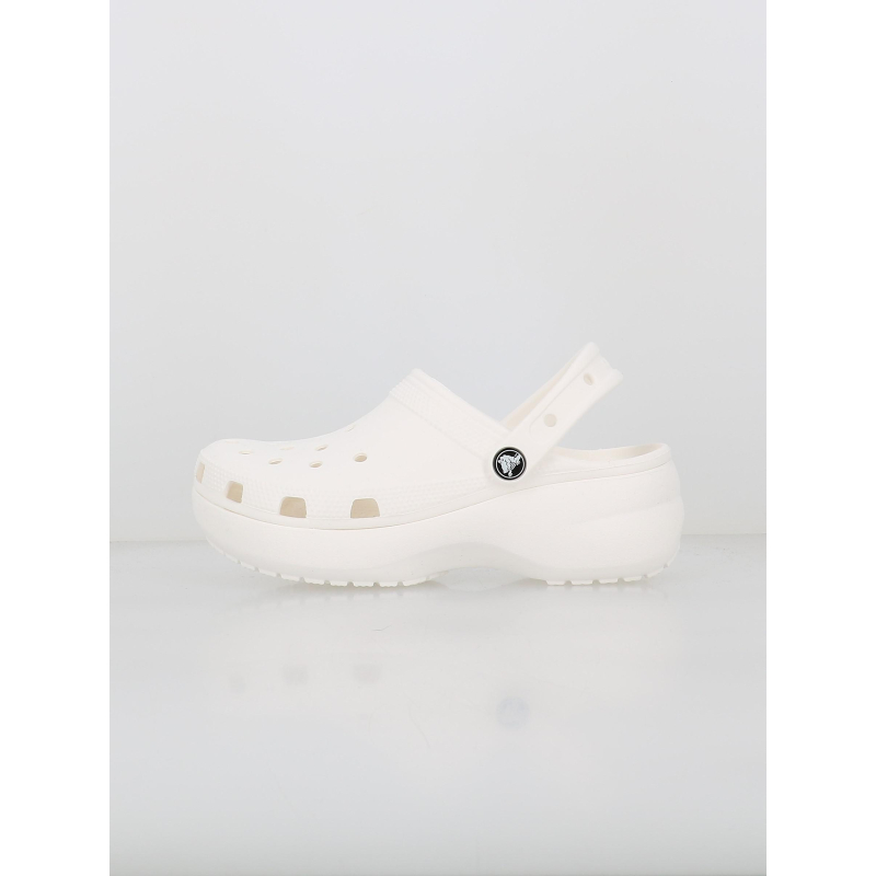 Crocs sabot classic platform clog blanc - Crocs