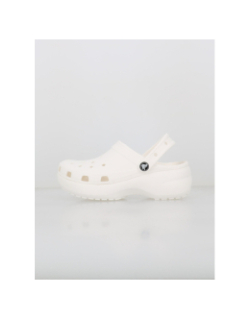 Crocs sabot classic platform clog blanc - Crocs
