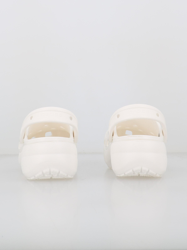 Crocs sabot classic platform clog blanc - Crocs