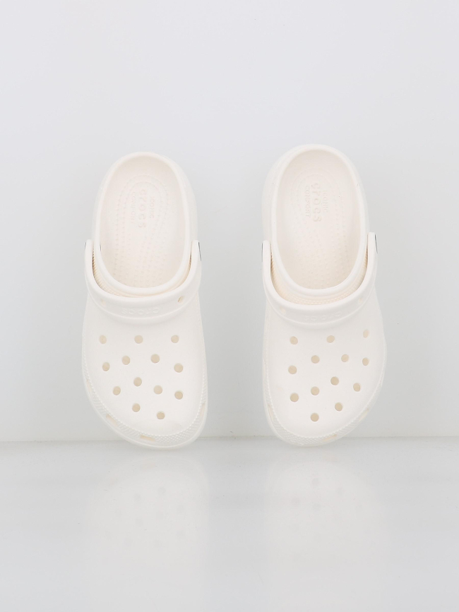 Crocs sabot classic platform clog blanc - Crocs