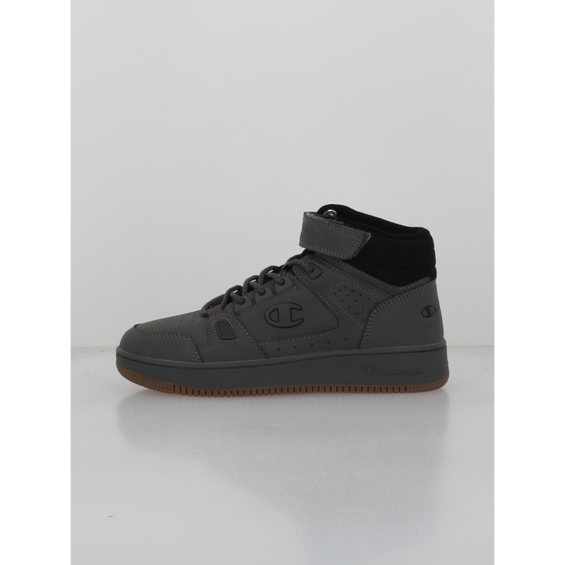 Baskets montantes rebound mid noir enfant - Champion
