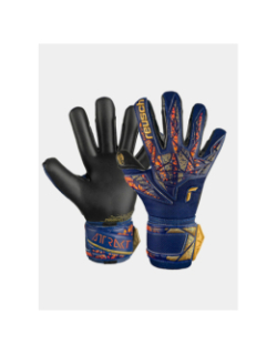 Gants de gardien football attrakt silver bleu marine - Reusch