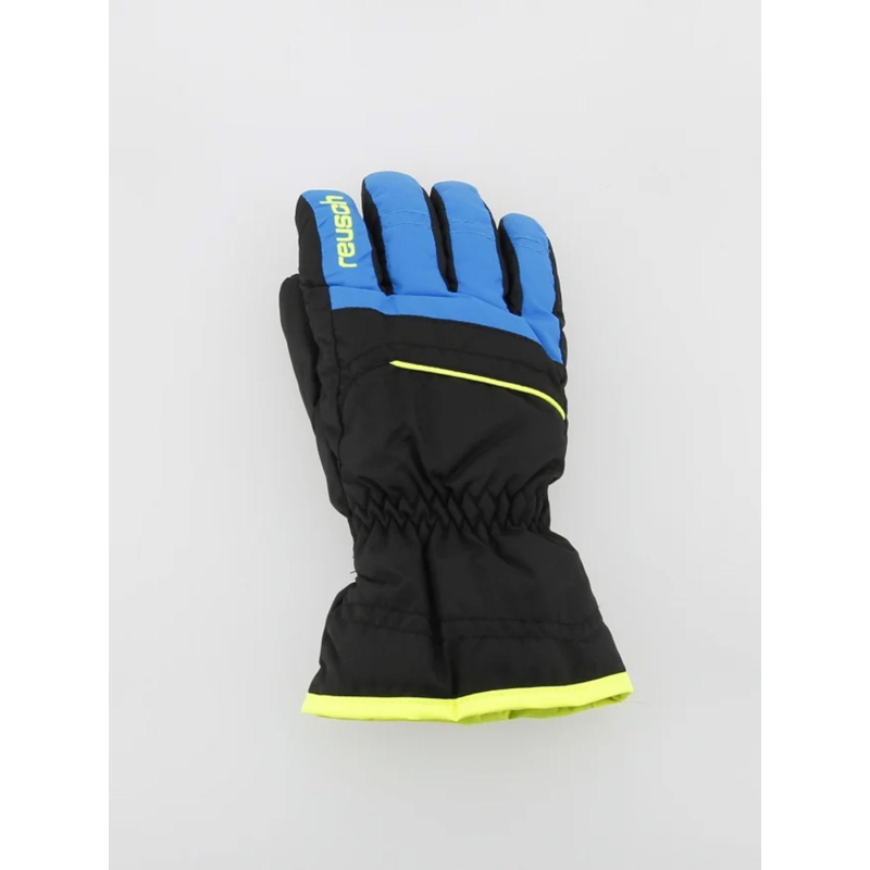 Gants de ski alan noir bleu jaune enfant - Reusch