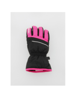 Gants de ski alan noir et rose enfant - Reusch