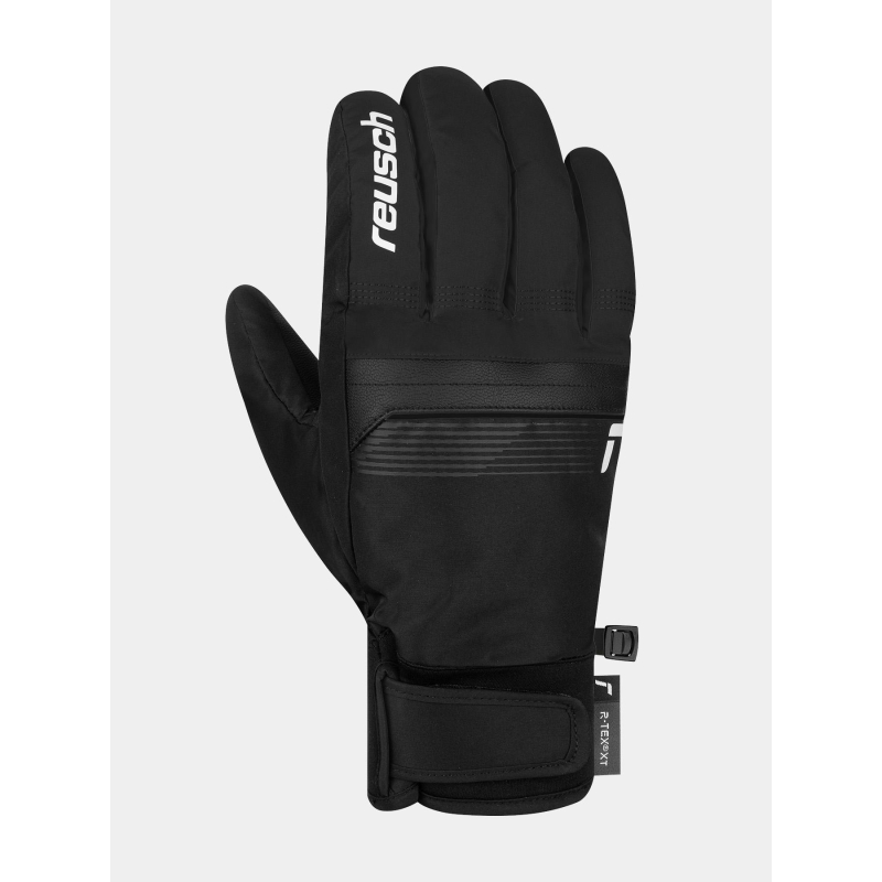 Gants de ski snow pilot t-rex noir adulte - Reusch