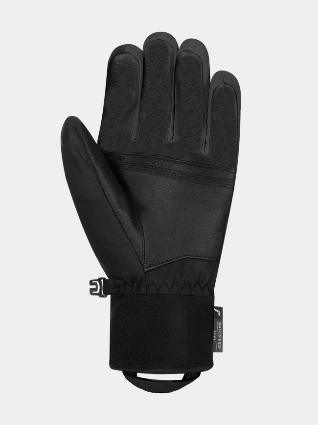 Gants de ski snow pilot t-rex noir adulte - Reusch