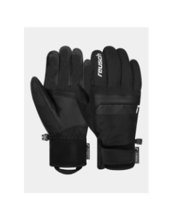 Gants de ski snow pilot t-rex noir adulte - Reusch