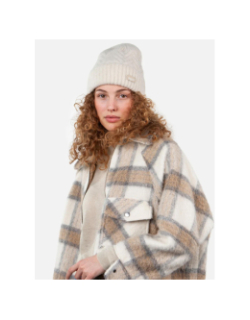 Bonnet en alpaga chanary blanc femme - Barts