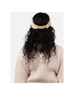 Bandeau fausse fourrure breanne beige femme - Barts