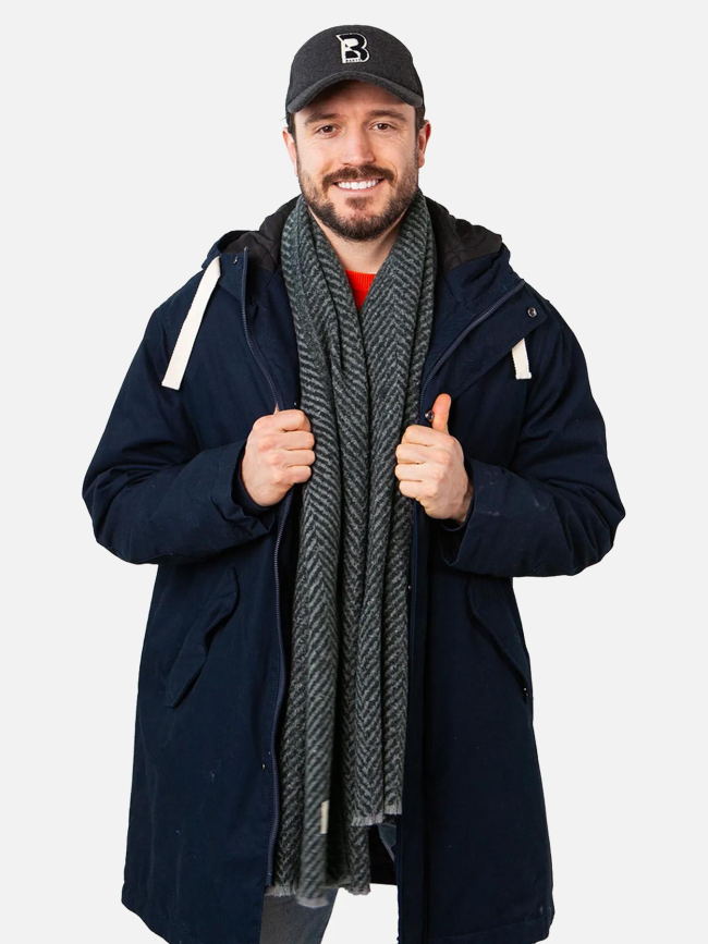 Echarpe à chevrons sohoho noir - Barts