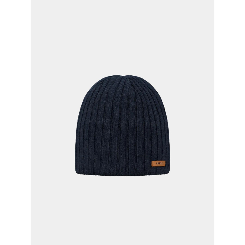 Bonnet en laine haakon bleu marine homme - Barts