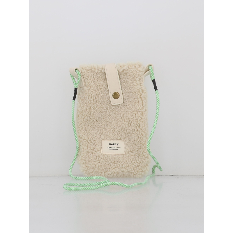 Sacoche pour téléphone teddy bugbane blanc femme - Barts