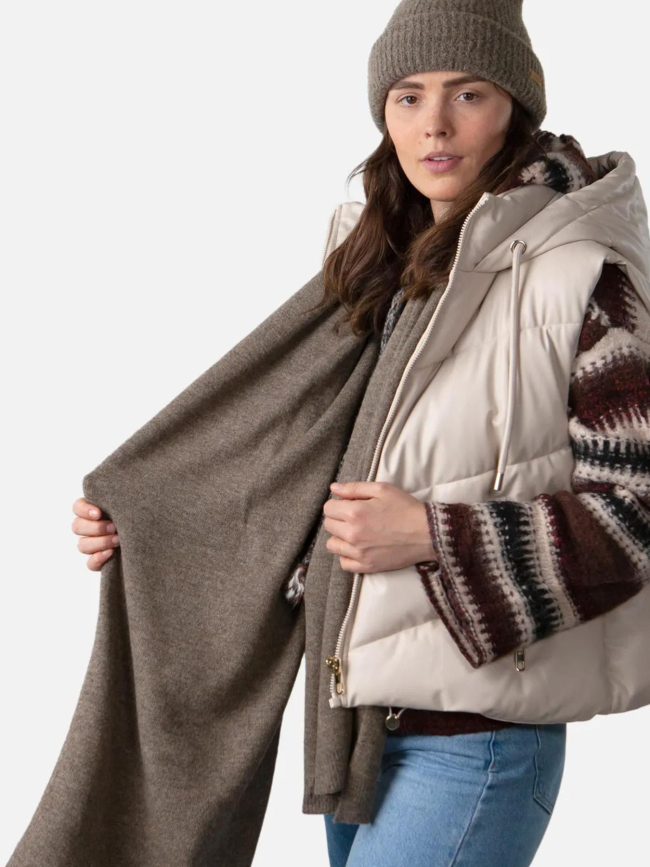 Echarpe witzia marron femme - Barts