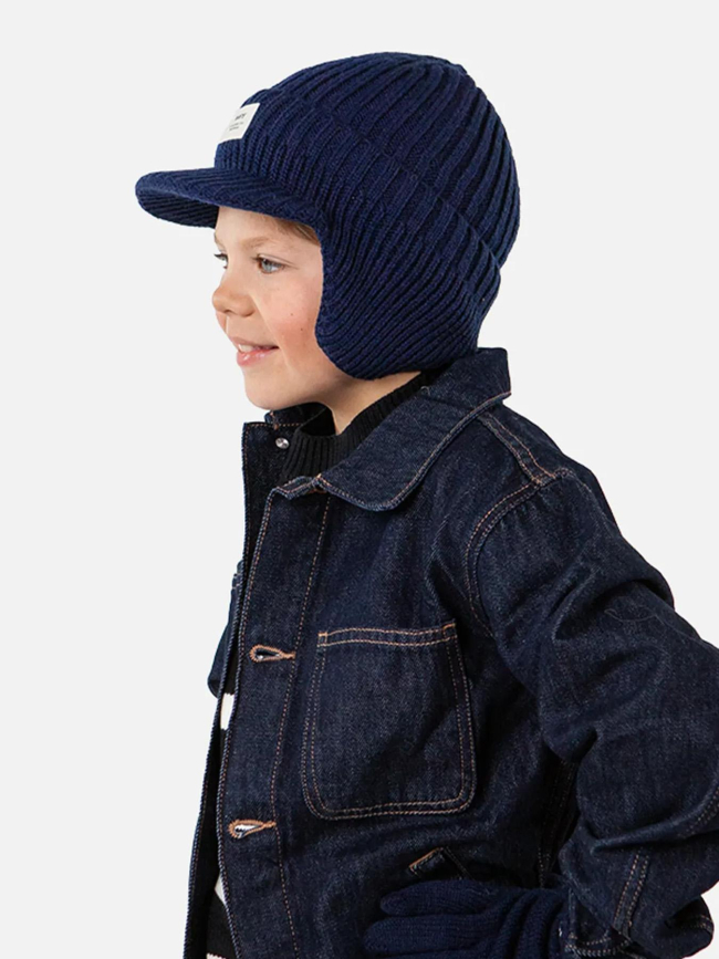 Bonnet visière chert bleu marine garçon - Barts