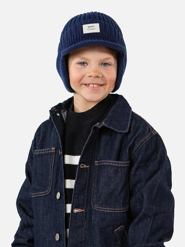 Bonnet visière chert bleu marine garçon - Barts