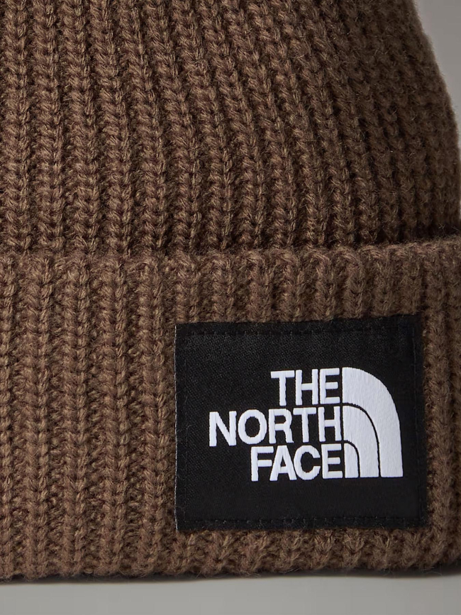 Bonnet salty lined marron adulte - The North Face