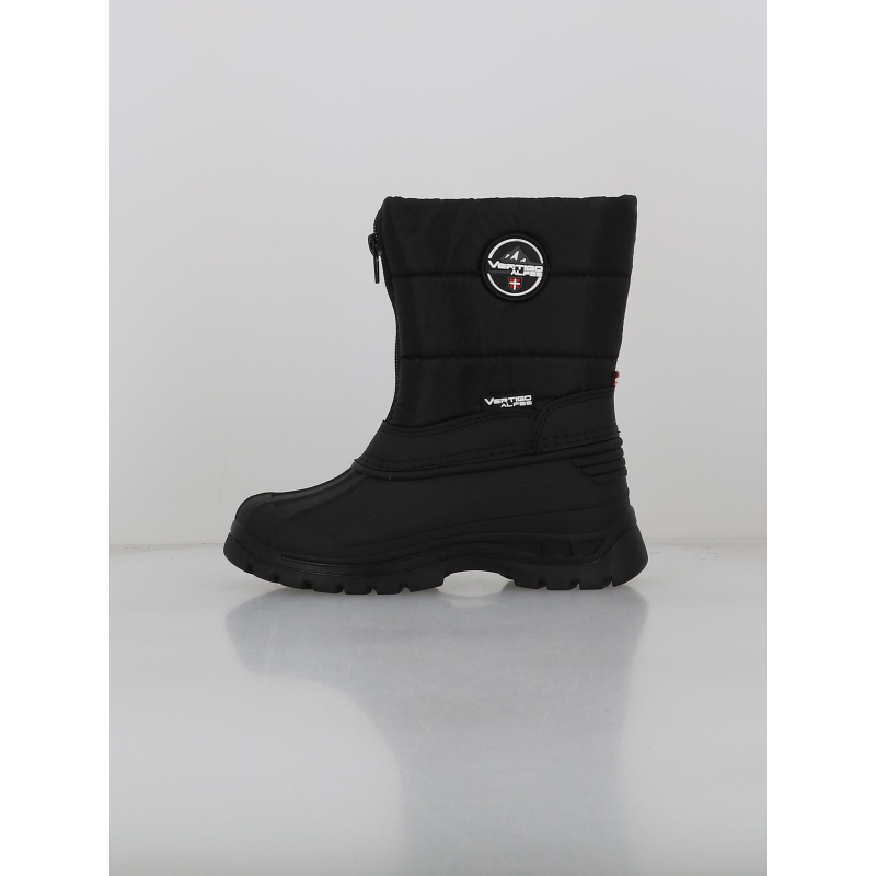 Bottes après ski oxford noir enfant - Alpes Vertigo