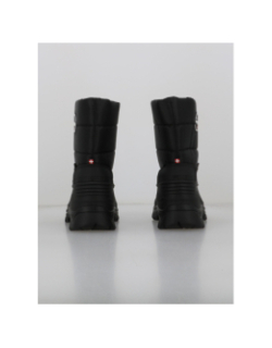 Bottes après ski oxford noir enfant - Alpes Vertigo