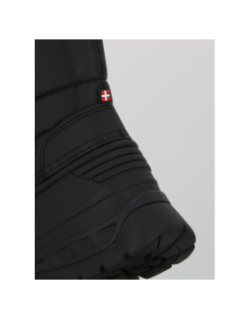 Bottes après ski oxford noir enfant - Alpes Vertigo