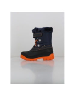 Bottes de neige polaire octav bleu marine enfant - Alpes Vertigo