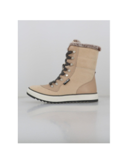 Bottes de neige fourrées conca beige femme - Alpes Vertigo