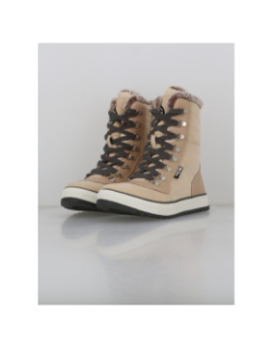 Bottes de neige fourrées conca beige femme - Alpes Vertigo