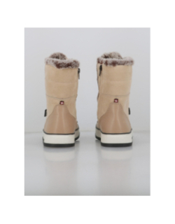Bottes de neige fourrées conca beige femme - Alpes Vertigo
