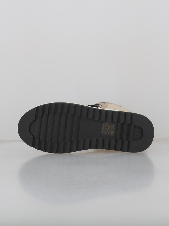 Bottes de neige fourrées conca beige femme - Alpes Vertigo