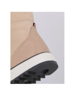 Bottes de neige fourrées conca beige femme - Alpes Vertigo