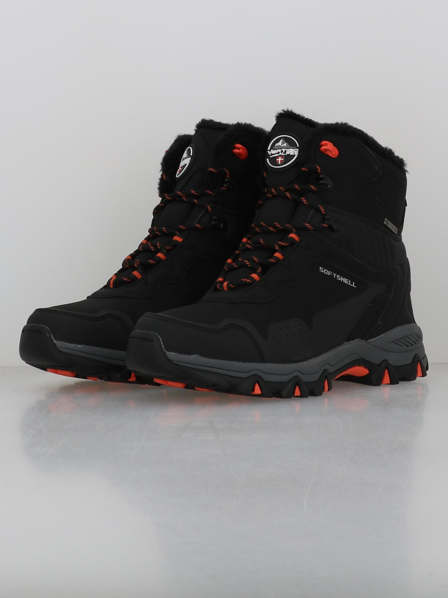 Chaussures trekking chana noir homme - Alpes Vertigo