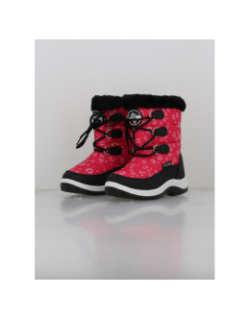 Bottes de neige polaire uflow rose fille - Alpes Vertigo