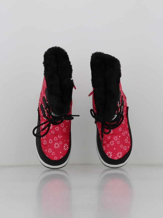 Bottes de neige polaire uflow rose fille - Alpes Vertigo