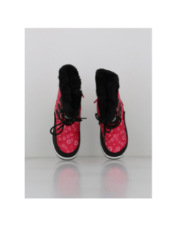 Bottes de neige polaire uflow rose fille - Alpes Vertigo