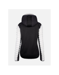 Veste hybride polaire noir femme - Aulp