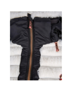 Veste hybride polaire noir femme - Aulp