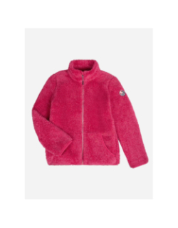Veste polaire vaski rose enfant - Aulp