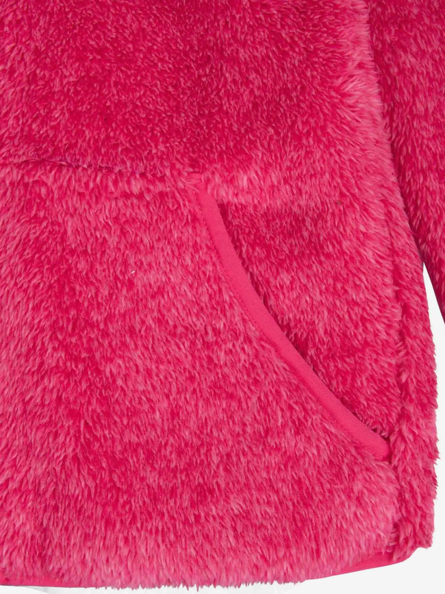Veste polaire vaski rose enfant - Aulp