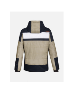 Veste de ski shane bleu marine kaki homme - Aulp