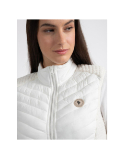 Veste sans manche polaire drayden blanc femme - Sunvalley