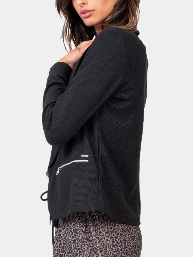 Veste blazer dorep noir femme - Sun Valley