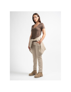 T-shirt à manches courtes portal marron femme - Sun Valley