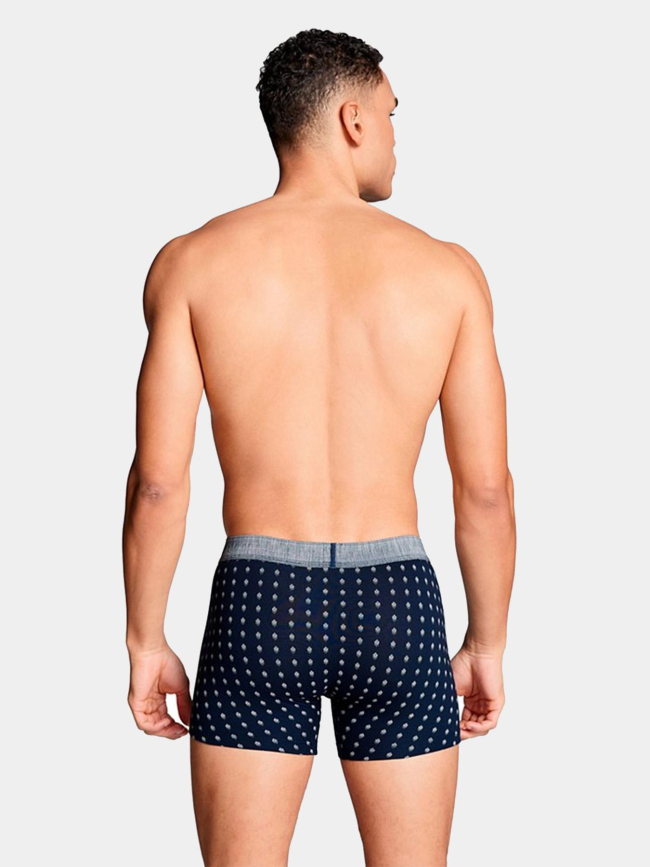 Pack de 2 boxers mini aop brief bleu marine homme - Levis