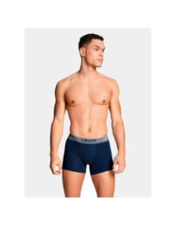Pack de 2 boxers mini aop brief bleu marine homme - Levis