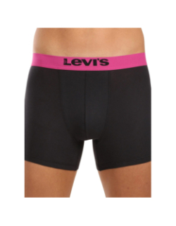 Coffret cadeau 3 boxers neon noir homme - Levi's