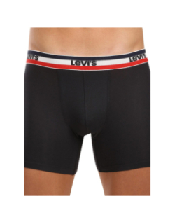 Coffret cadeau 3 boxers iconic noir homme - Levi's
