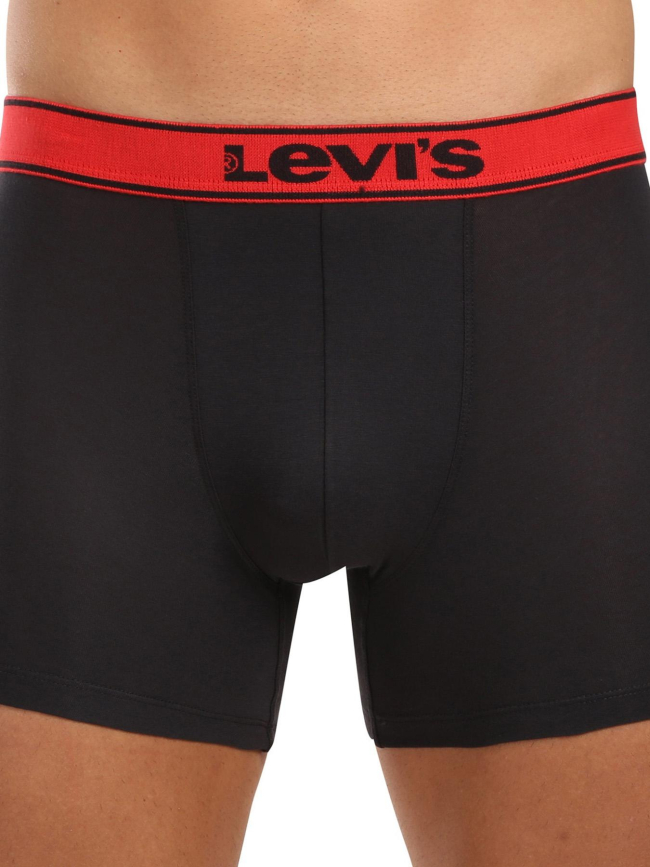 Coffret cadeau 3 boxers iconic noir homme - Levi's