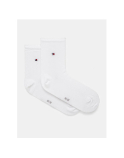 Chaussettes women short blanc femme - Tommy Hilfiger