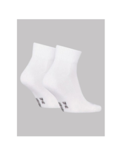 2 paires de chaussettes quarter blanc homme - Calvin Klein Jeans