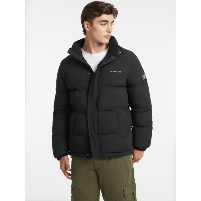 Veste doudoune classique noir homme - Guess