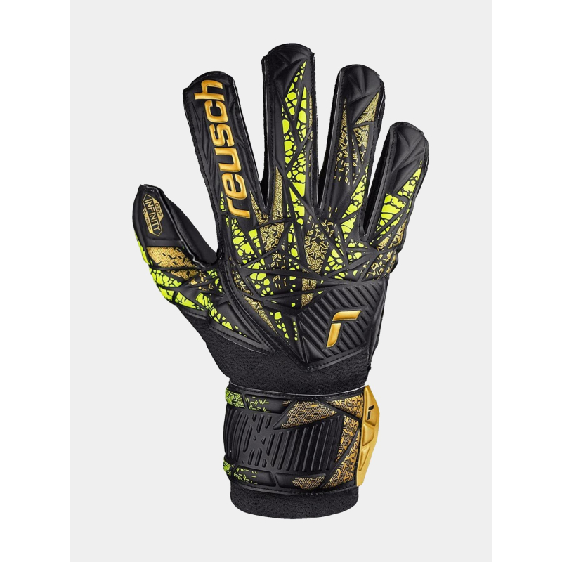 Gants de gardien football attrakt infinity noir enfant - Reusch